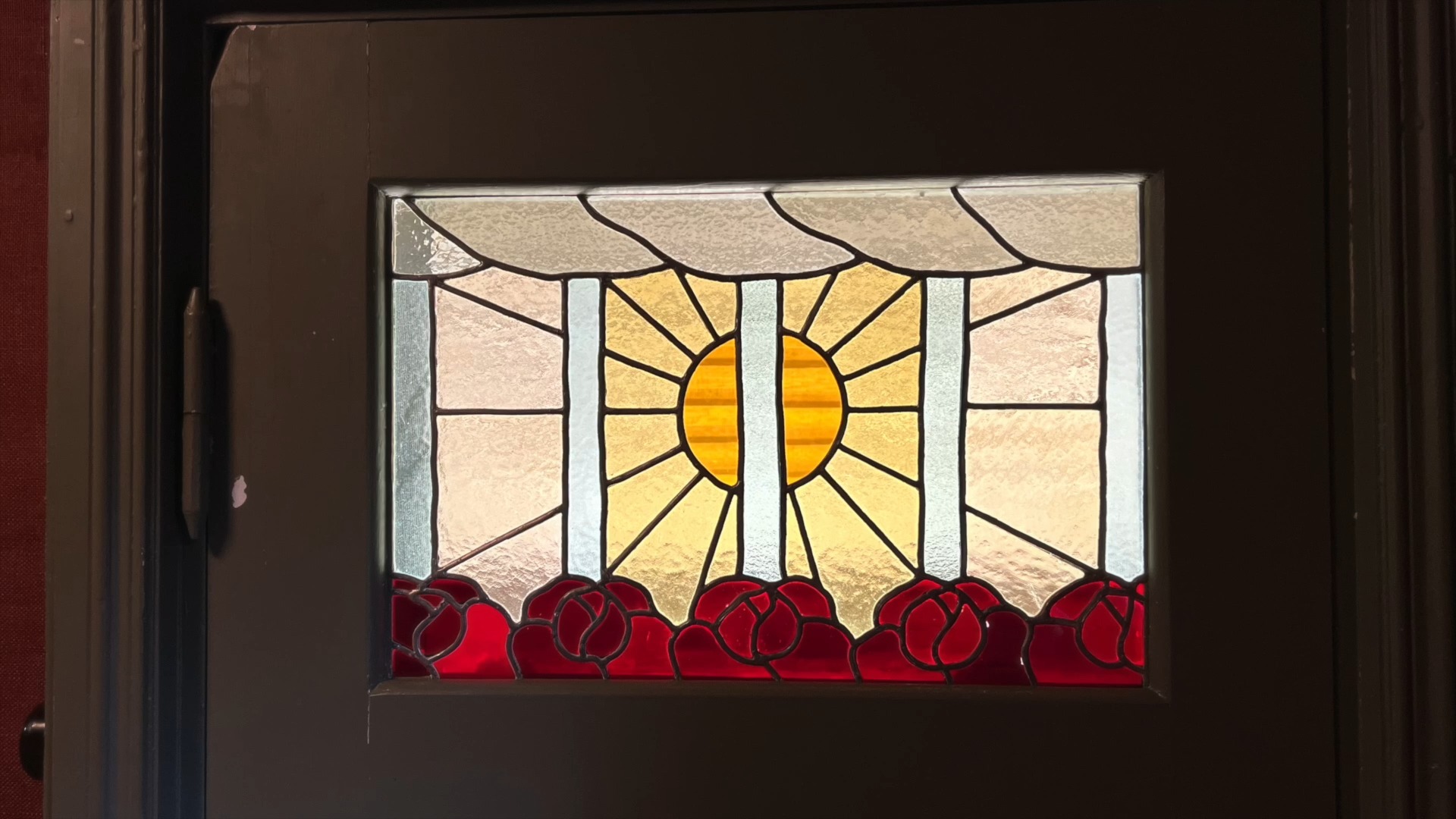 Stained glass sun